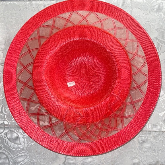 SUMMER HAT WITH BACK RIBBON - Picture 3 of 7